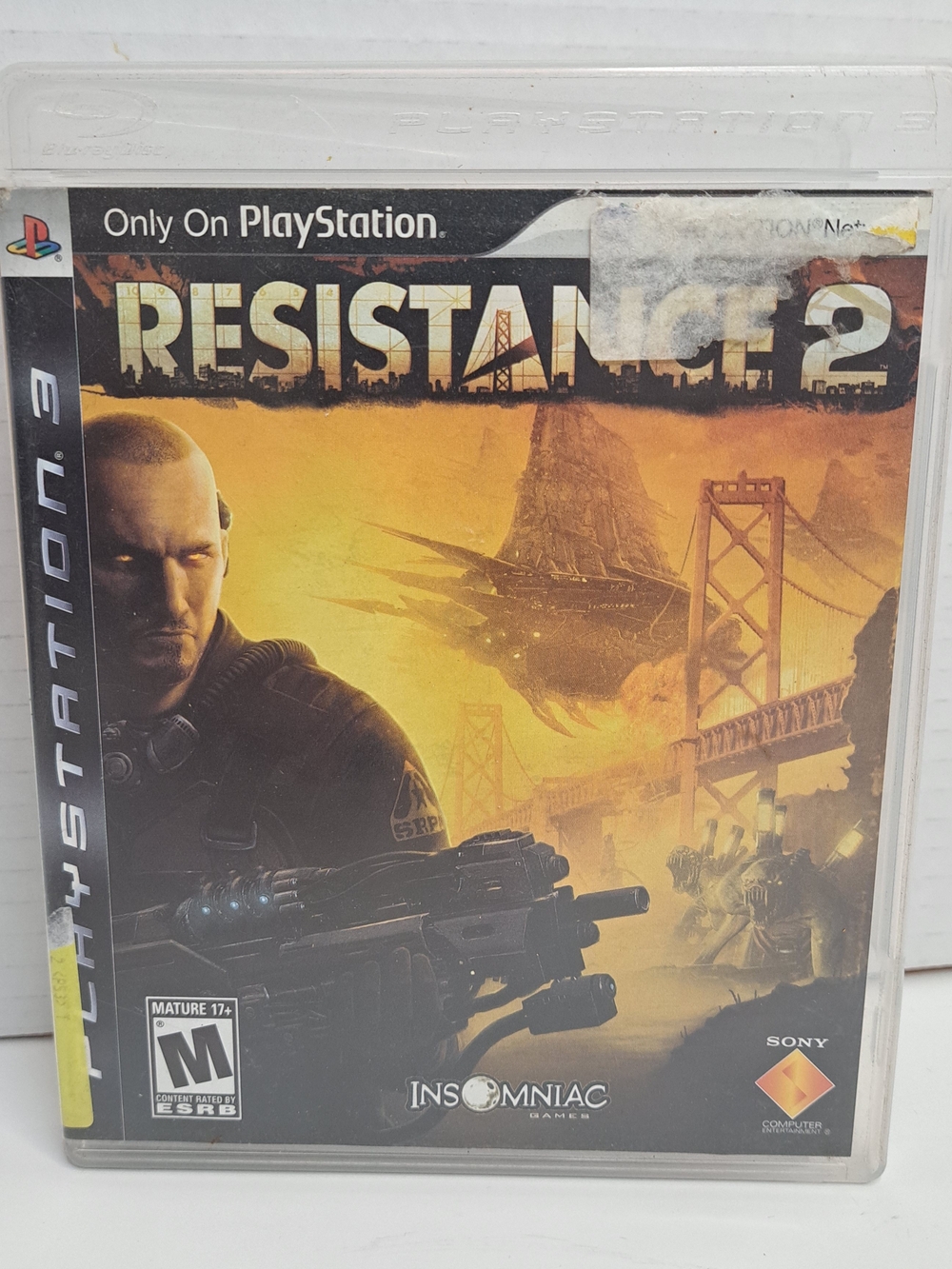 Resistance 2 Video game Used (Sony PlayStation 3, 2008) Tested and working.